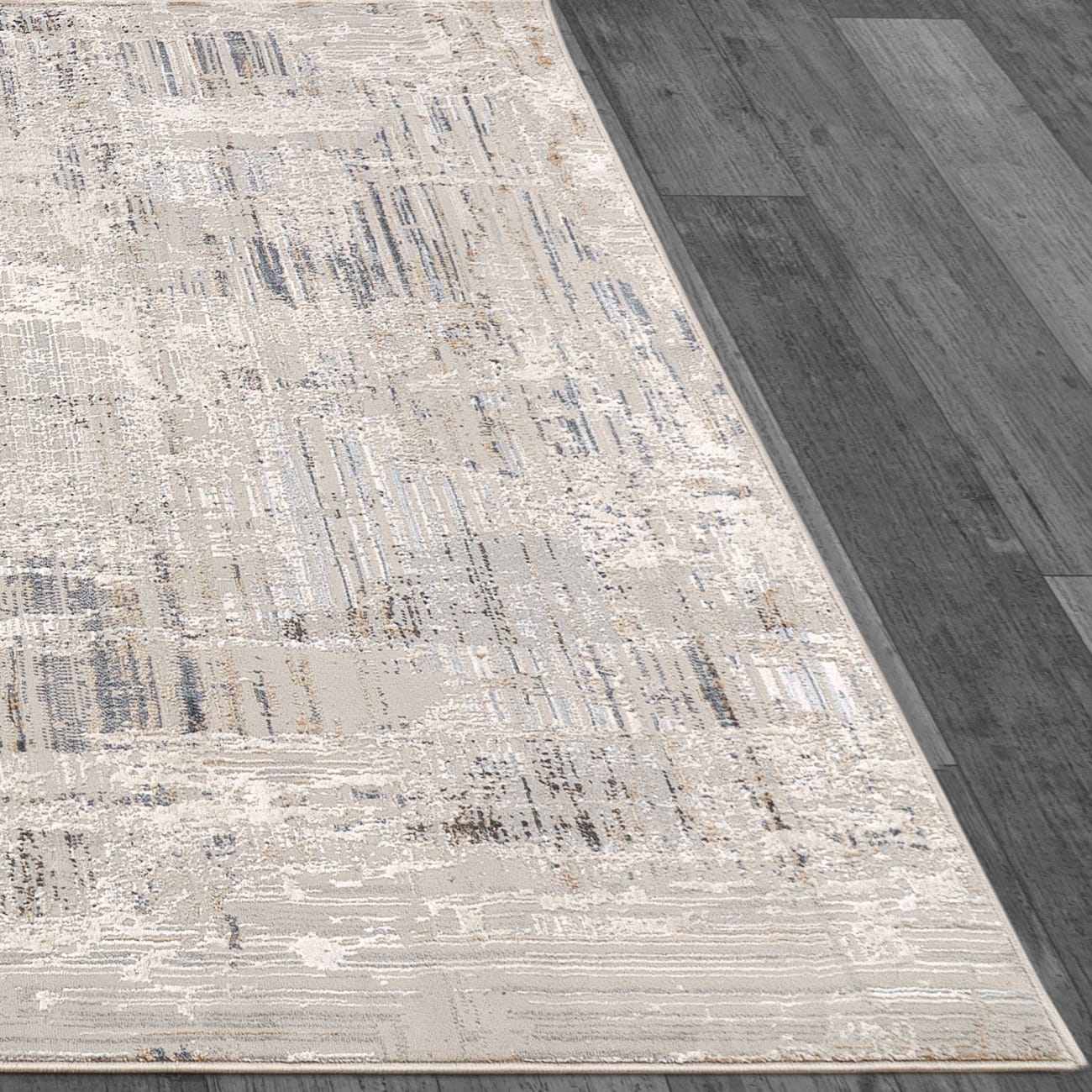 Marina - White Grey 8052-190 - Dynamic Rugs - Marina - White Grey 8052-190