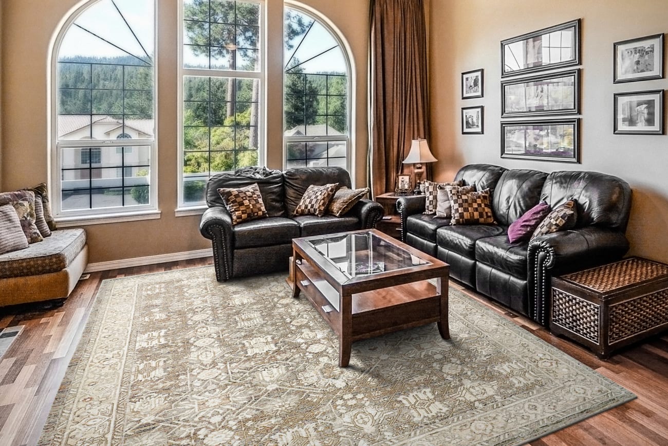 OCTO - Cream Multi 6901-199 - Dynamic Rugs - Octo - Cream Multi 6901-199