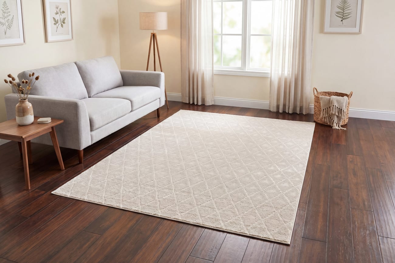 Penta - Cream 6322-100 - Dynamic Rugs - Penta - Cream 6322-100