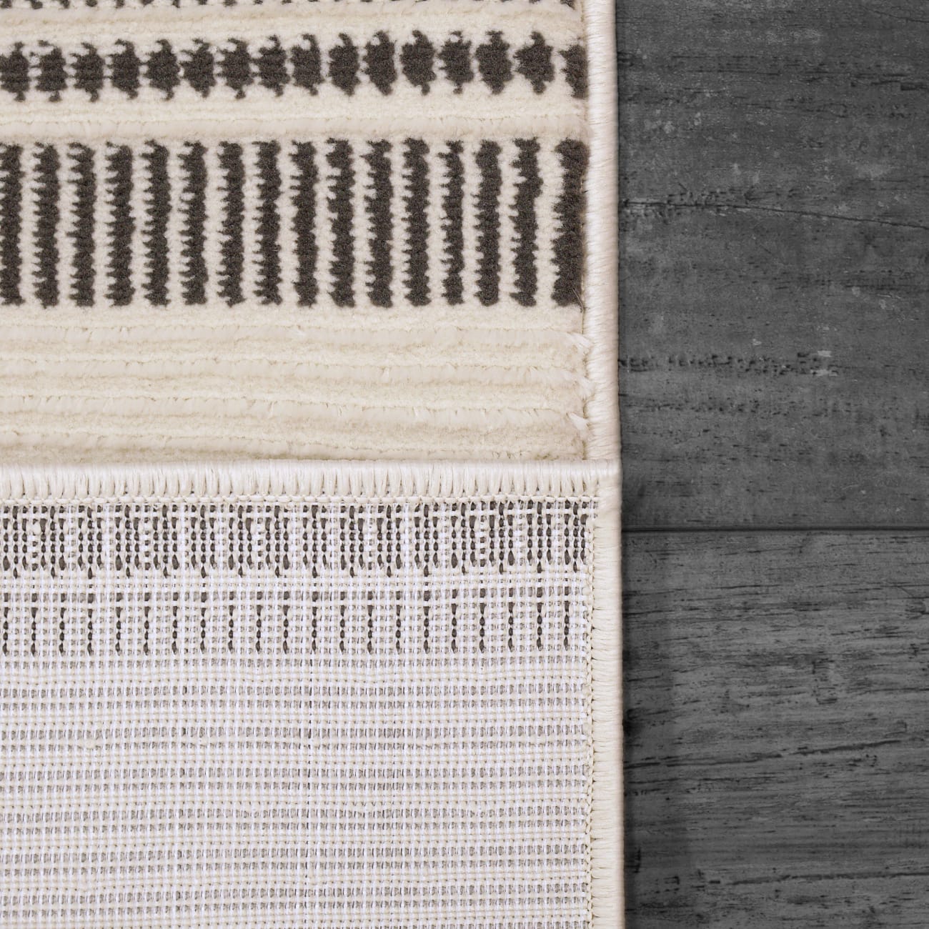 Rori - Ivory Charcoal 9352-109 - Dynamic Rugs - Rori - Ivory Charcoal 9352-109