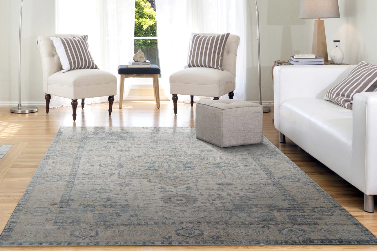 Stefano - Beige Navy 15701-850 - Dynamic Rugs - Stefano - Beige Navy 15701-850