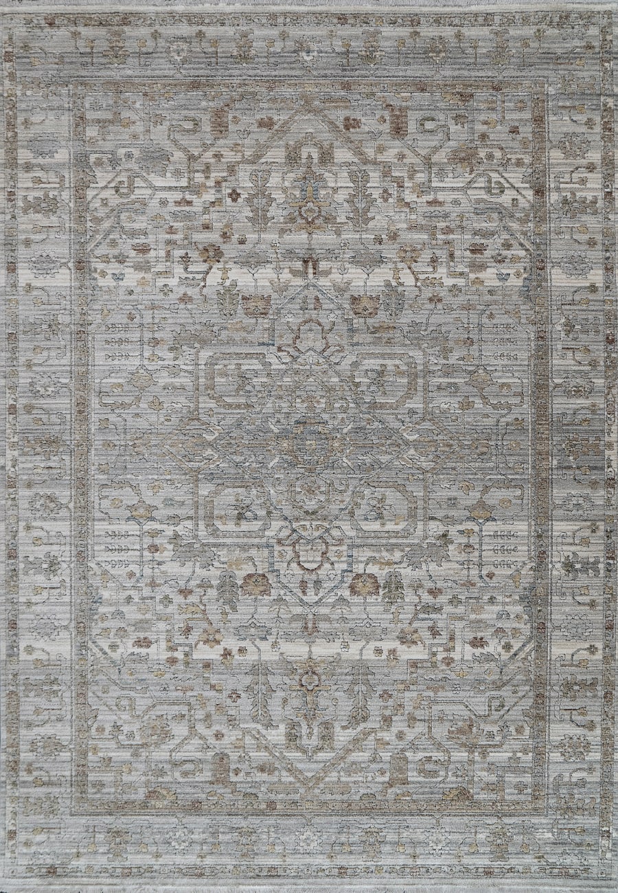 Trevi - Grey Cream 13250-910 - Dynamic Rugs - Trevi - Grey Cream 13250-910