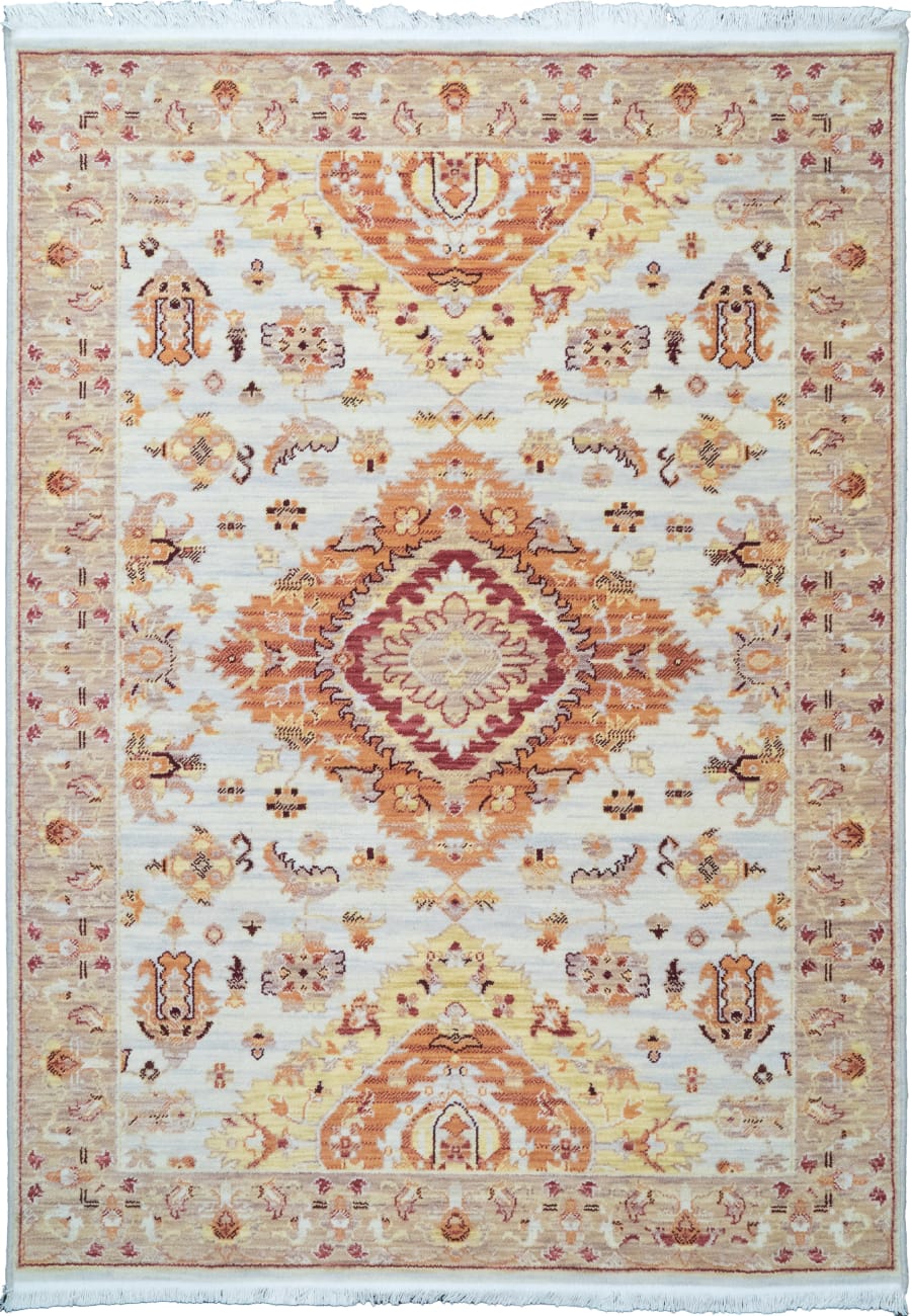 Wade - Taupe Rust Multi 18602-869 - Dynamic Rugs - Wade - Taupe Rust Multi 18602-869