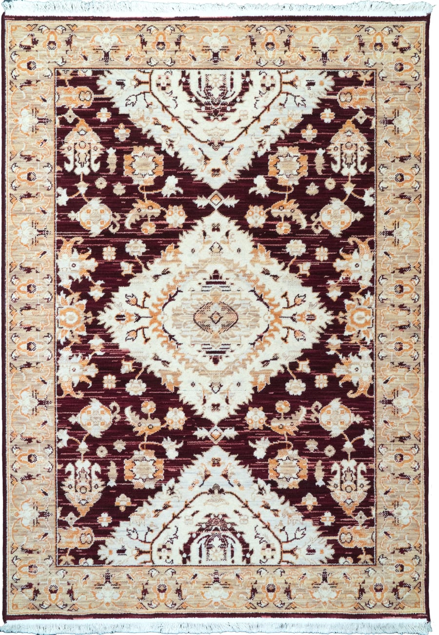 Wade - Red Beige Multi 18606-389 - Dynamic Rugs - Wade - Red Beige Multi 18606-389