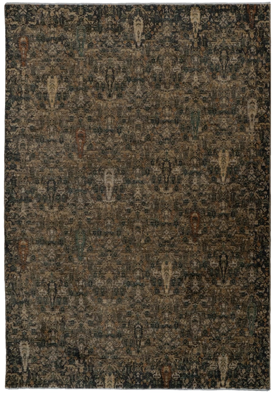 Atlanta - Black Ivory Multi 11760-919 - Dynamic Rugs - Atlanta - Black Ivory Multi 11760-919