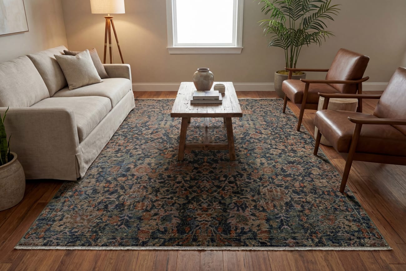 Atlanta - Navy Multi 11761-599 - Dynamic Rugs - Atlanta - Navy Multi 11761-599