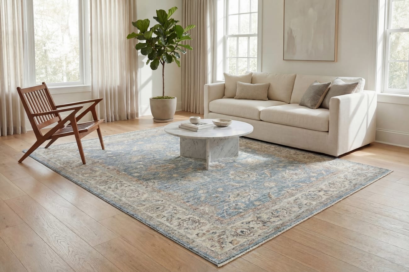 Autumn - Blue Beige 10920-580 - Dynamic Rugs - Autumn - Blue Beige 10920-580
