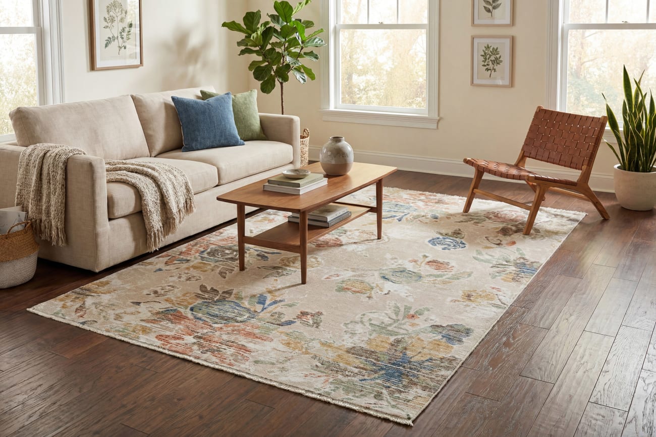 Botanica - Beige Multi 13360-899 - Dynamic Rugs - Botanica - Beige Multi 13360-899