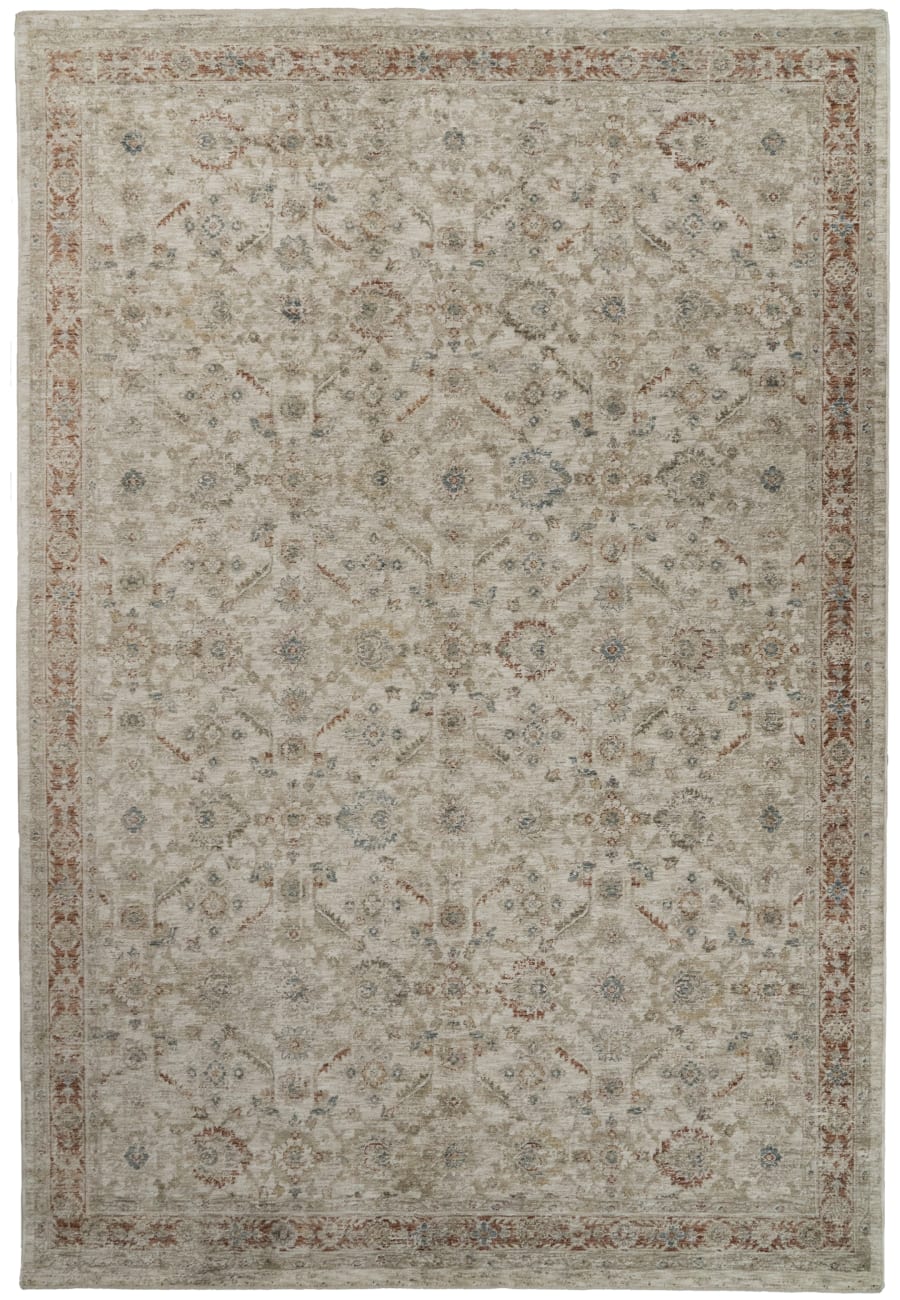 Luminous - Cream Beige Red 17601-183 - Dynamic Rugs - Luminous - Cream Beige Red 17601-183