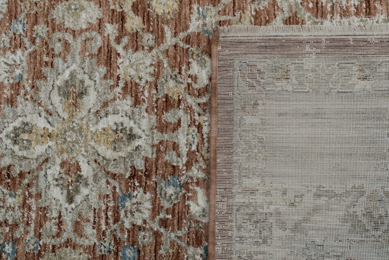 Luminous - Rust Cream 17603-610 - Dynamic Rugs - Luminous - Rust Cream 17603-610