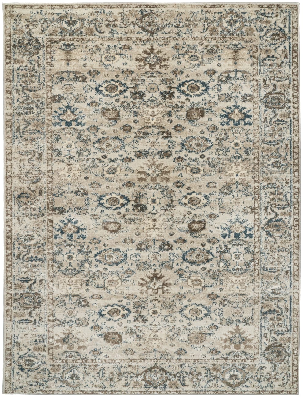 Venedik - Cream Blue 17770-150 - Dynamic Rugs - Venedik - Cream Blue 17770-150