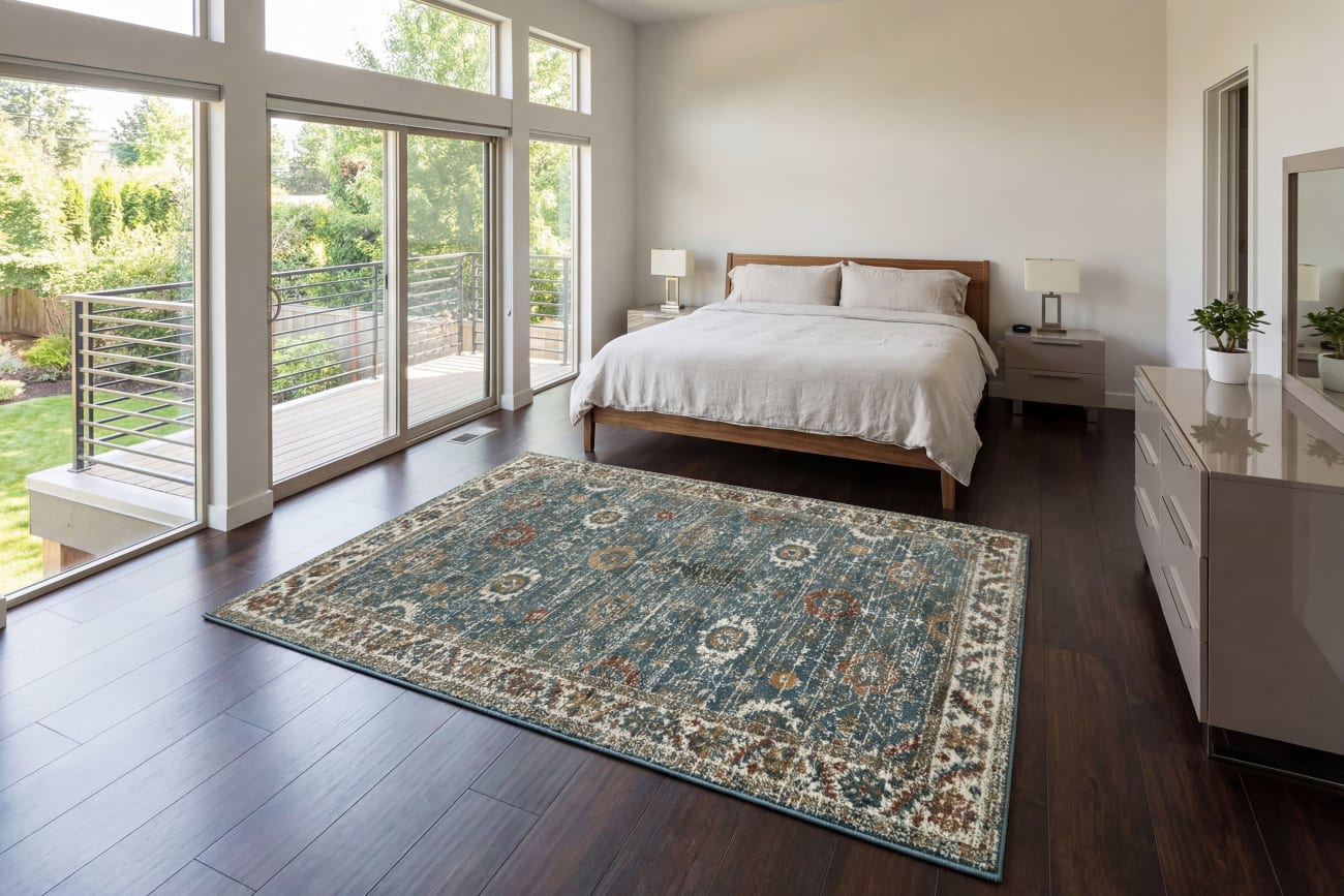 Venedik - Blue Multi 17781-599 - Dynamic Rugs - Venedik - Blue Multi 17781-599