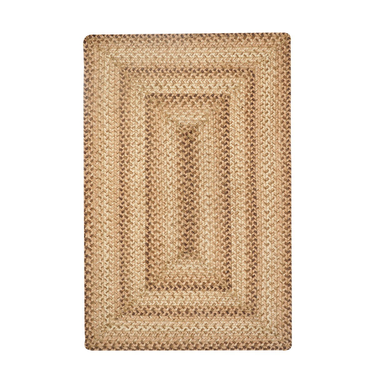 HJBR-CookieDough - Homespice - Jute Braided Rug - Cookie Dough