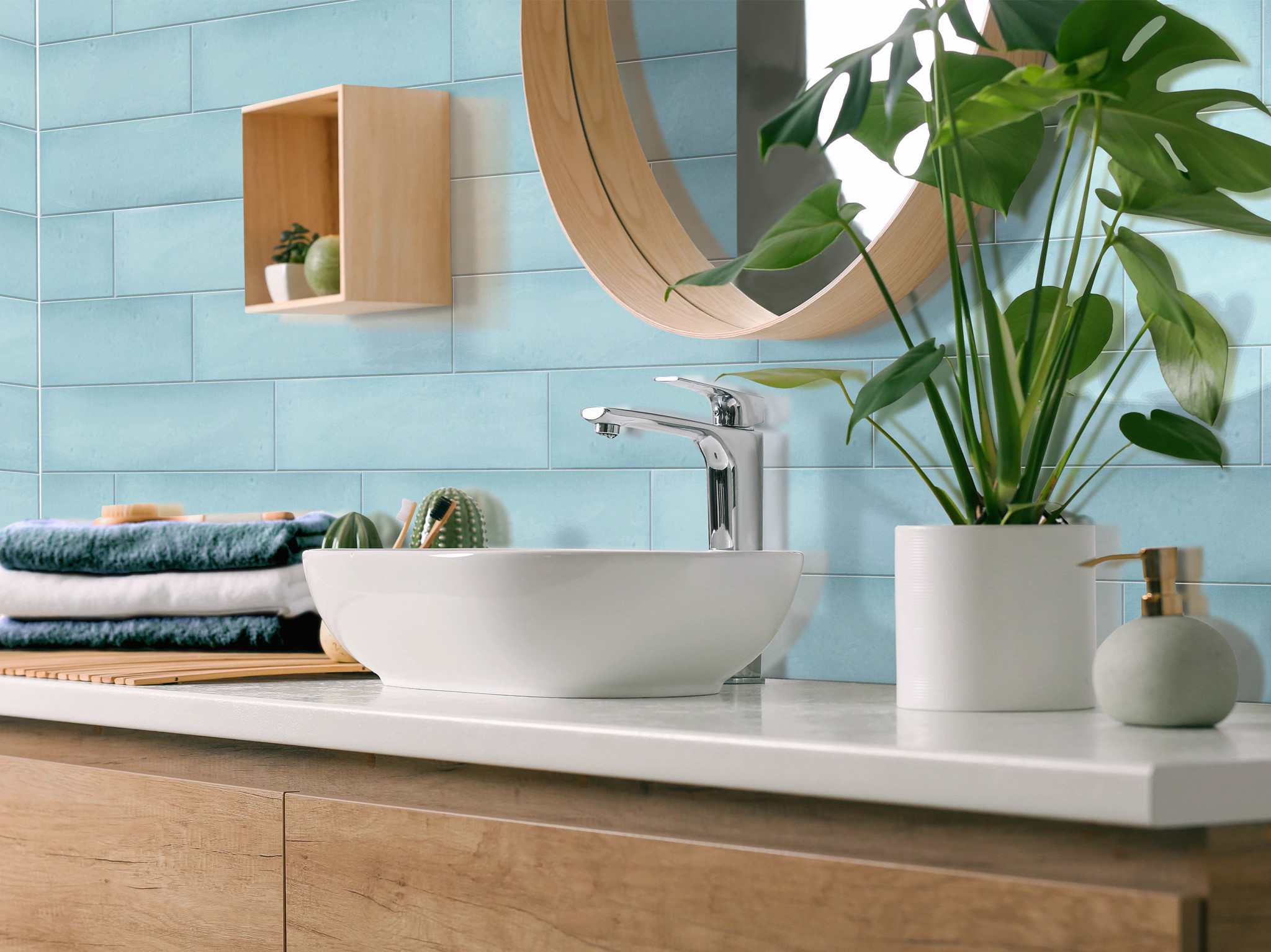 Shaw Stewart 4x16 Sea Wall Tile | Znet Flooring