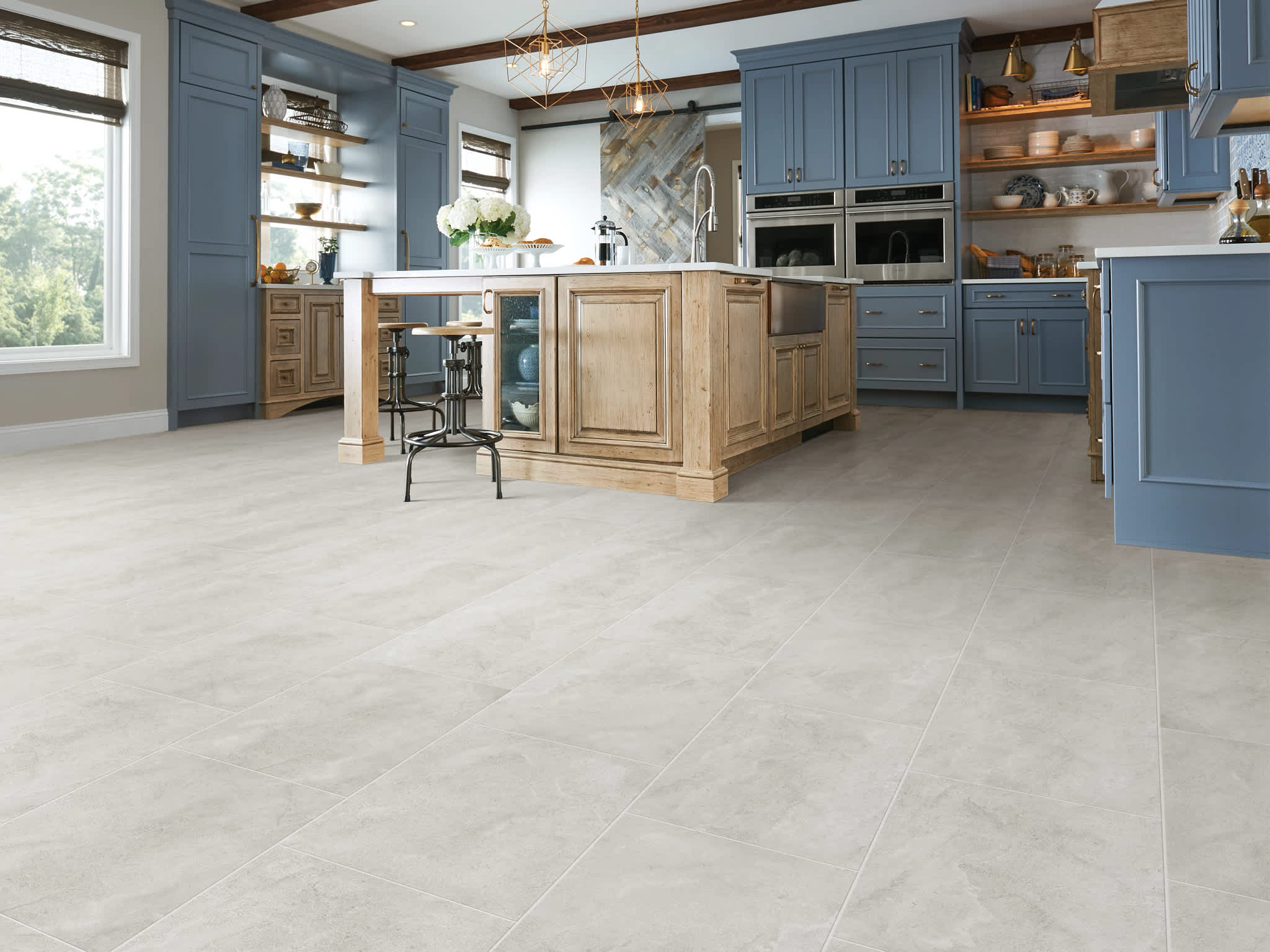 Shaw Empire Mosaic Cream Tile | Znet Flooring