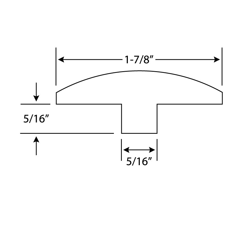 Mohawk's Performance Accessories T Molding from Flooring