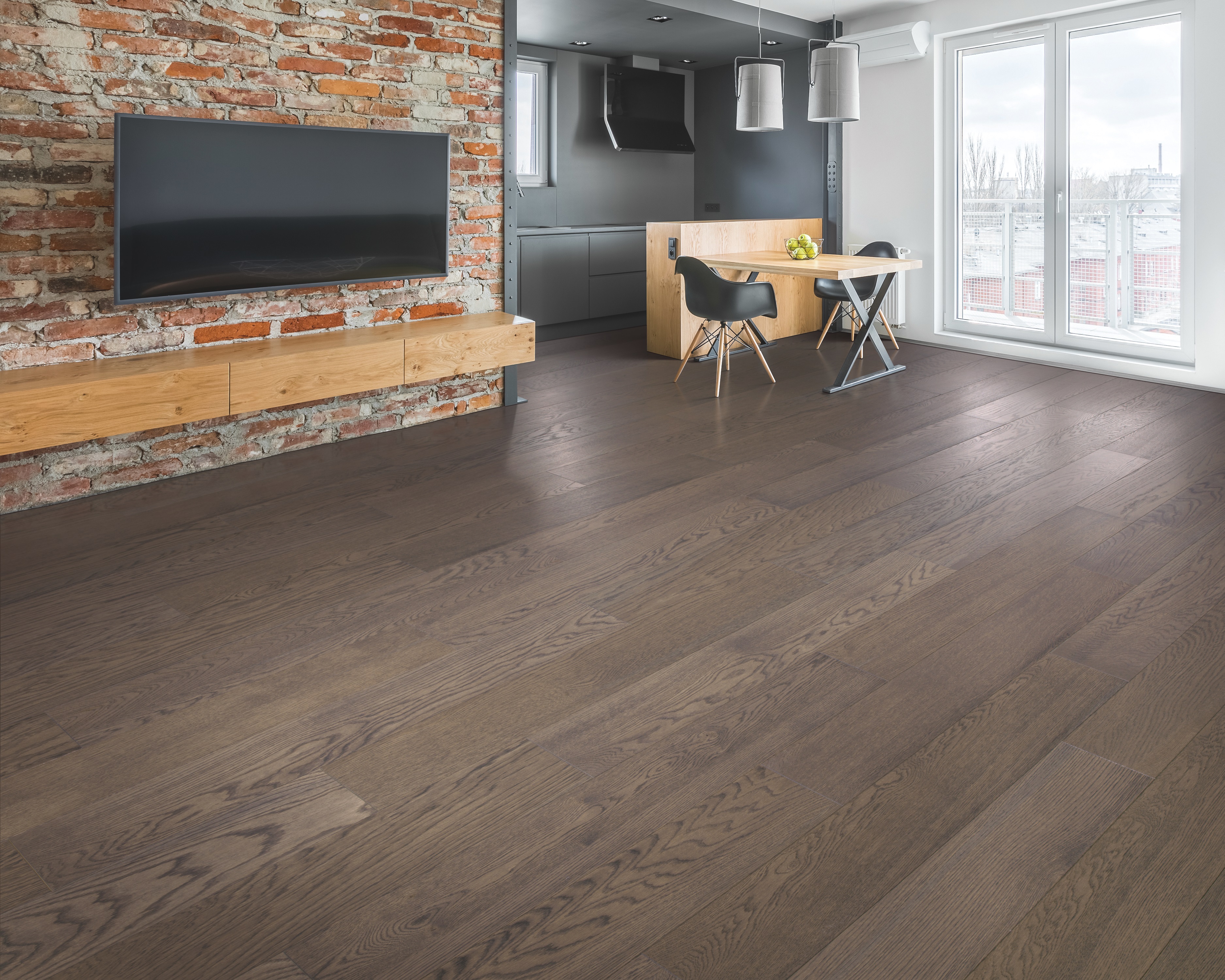Mohawk Alpine Ridge River Rock Oak from Flooring
