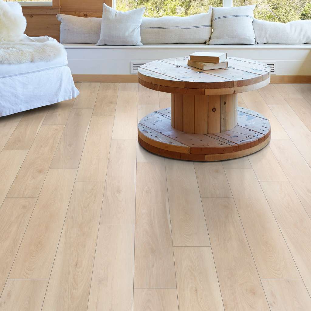 Shaw Floorte - Pantheon HD Plus Natural Bevel - Alabaster from Znet Flooring