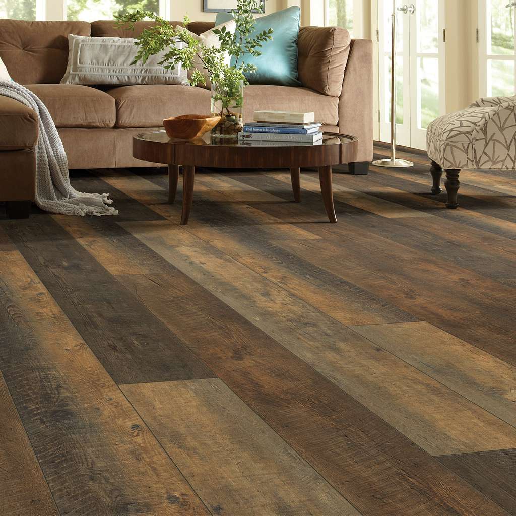 Shaw Floorte Classic Titan HD Plus Platinum Autumn Barnboard from