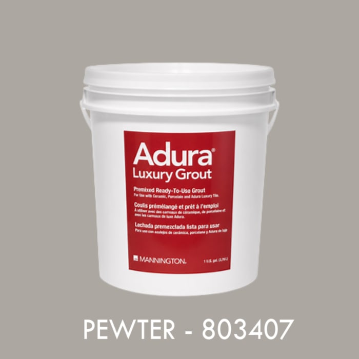 PEWTER - 235875 - Mannington 360 - ADURA Luxury Grout for Flex and APEX Hexagon Floors - Pewter