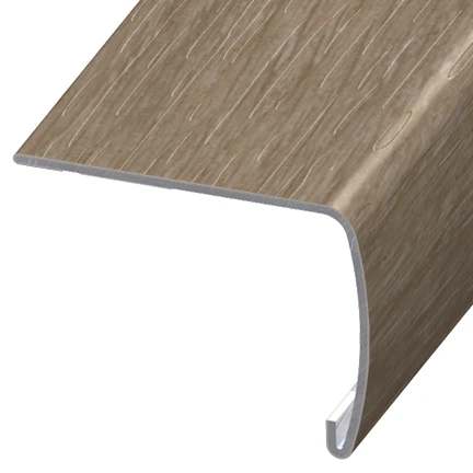 VEX-112519 Warm Brushed Oak - Versatrim - VersaEdge Extra Tall Stair Nose - VEX-112519 Warm Brushed Oak