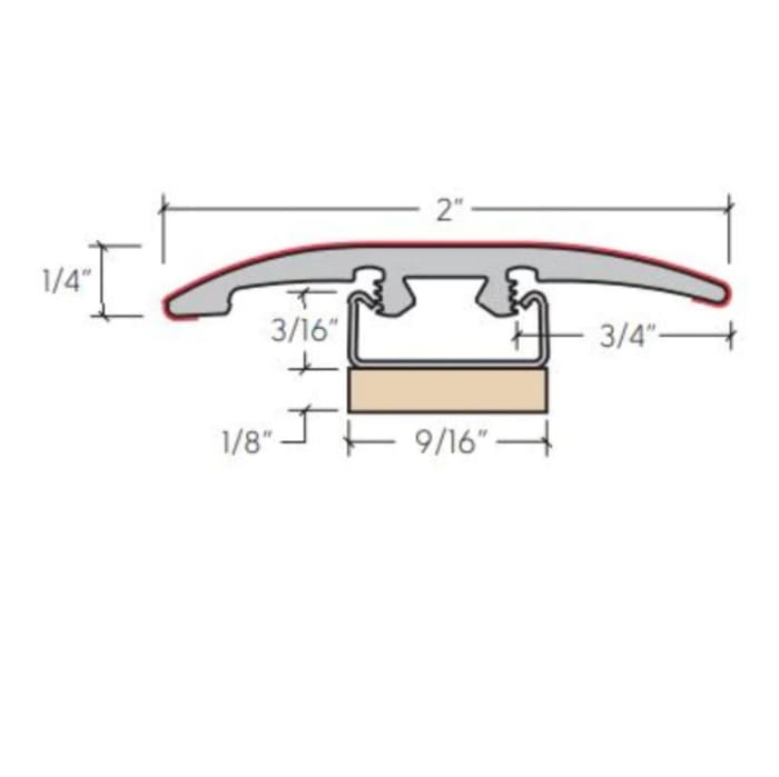 SLT-KP99-6 Lime Washed Oak - Karndean - Slim Trim 46 7/8" - SLT-KP99-6 Lime Washed Oak