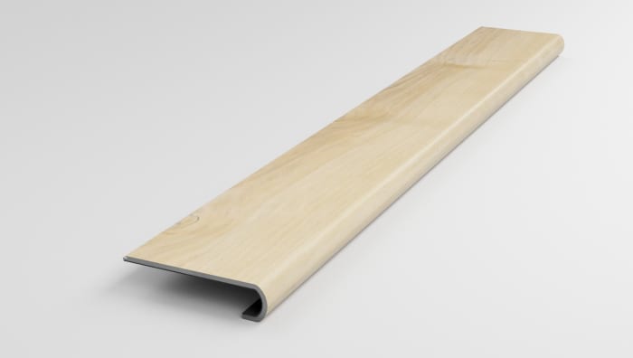 VSN-FTS21-423 1-1/8 x 42 - Treads Plus - Stair Nose 42" - Mohawk Founders Trace Shoreline