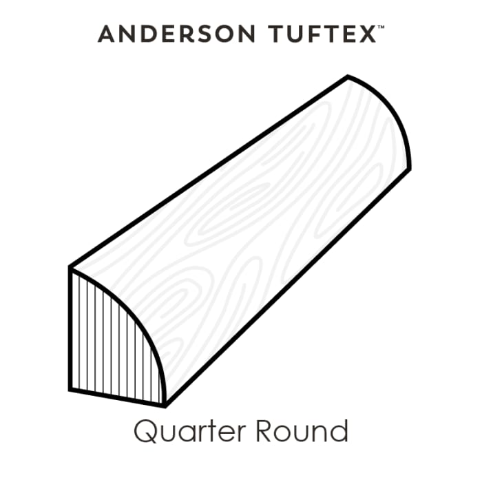 128QR-11113 Canvas (QTR) - Anderson Tuftex - Quarter Round - 128QR-11113 Canvas (QTR)