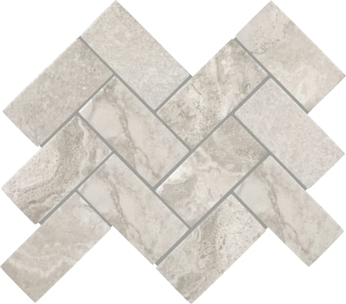 AR4224HERRMS1P2 - Daltile - Archaia - Province Grey - 2 x 4 - Herringbone Mosaic