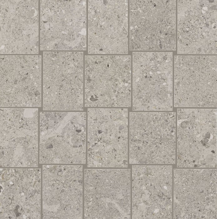 DR081212MS1P2 - Superior Taupe 12 x 12 Abstract Mosaic