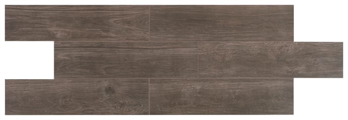 WB026361PR - Daltile - Willow Bend - Smoky Brown - 6.00 in x 36.00 in