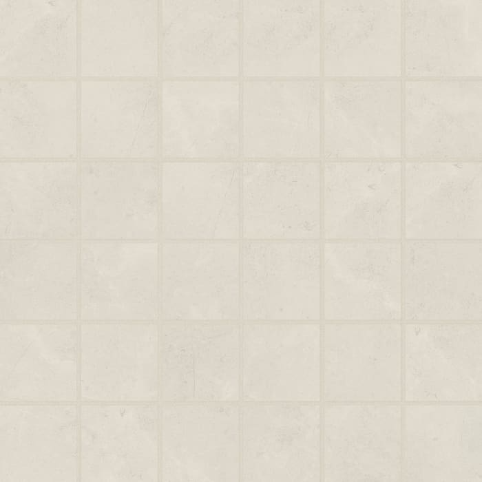 MF0122MS1P1 - Peak White 2.00 in x 2.00 in Straight Joint Mosaic
