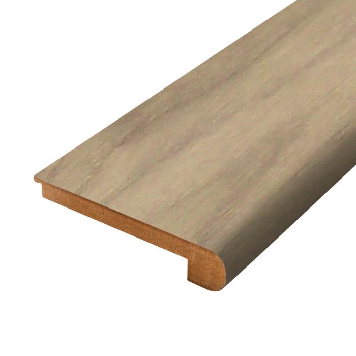 MFSNB-08100 Firewood Oak - Mohawk's Performance Accessories - Flush Stair Nose 10mm - MFSNB-08100 Firewood Oak