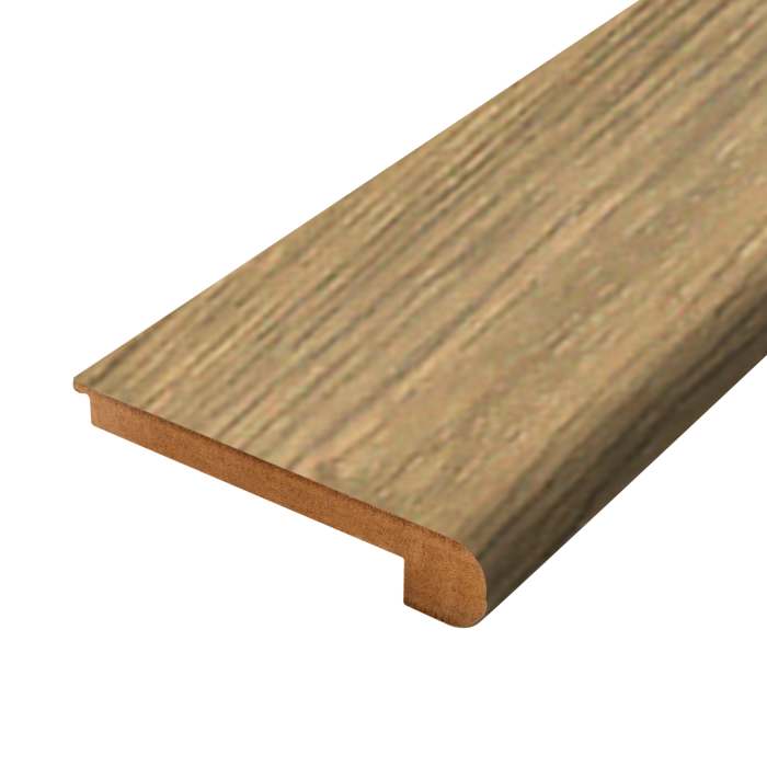 MFSNB-08101 Kindling Oak - Mohawk's Performance Accessories - Flush Stair Nose 10mm - MFSNB-08101 Kindling Oak