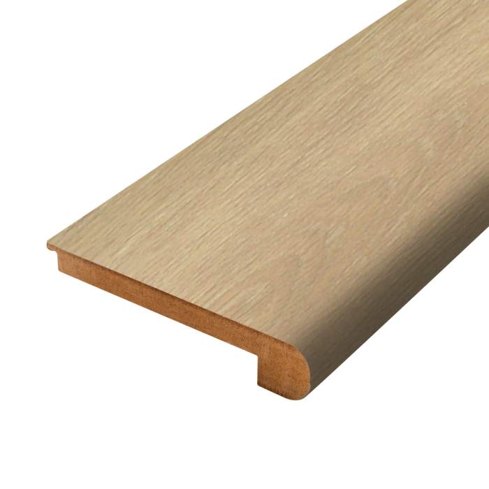 MFSNB-08106 Jute Oak - Mohawk's Performance Accessories - Laminate Flush Stair Nose 10 mm - MFSNB-08106 Jute Oak