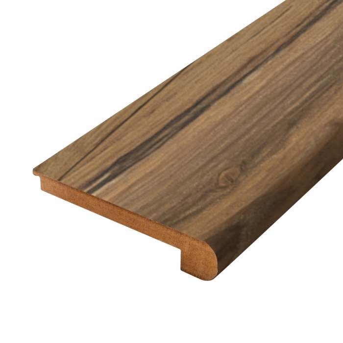 MFSNC-06304 Cliffside Pecan - Mohawk's Performance Accessories - Flush Stair Nose 12mm - MFSNC-06304 Cliffside Pecan