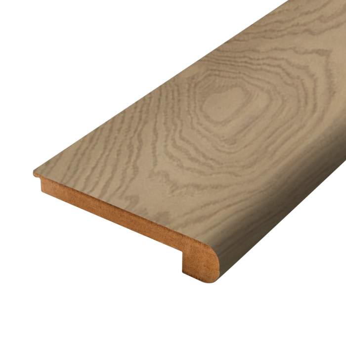 MFSNC-07545 Stallion Hickory - Mohawk's Performance Accessories - Flush Stair Nose 12mm - MFSNC-07545 Stallion Hickory
