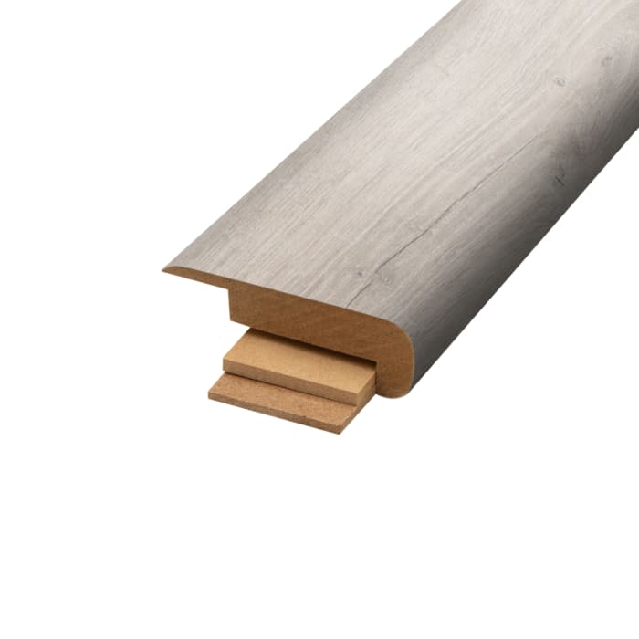 MSNP-03781 Cotton Knit Oak - Mohawk's Performance Accessories - Overlap Stair Nose - MSNP-03781 Cotton Knit Oak