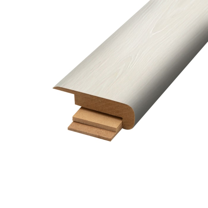 RMSNP-05506 Talc Oak - Mohawk's Performance Accessories - Laminate Overlap Stairnose 78.74" - RMSNP-05506 Talc Oak
