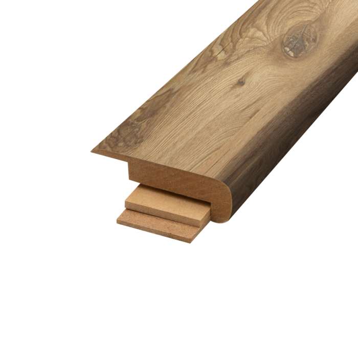 RMSNP-06302 Sunbathed Pecan - Mohawk's Performance Accessories - Overlap Stair Nose - RMSNP-06302 Sunbathed Pecan
