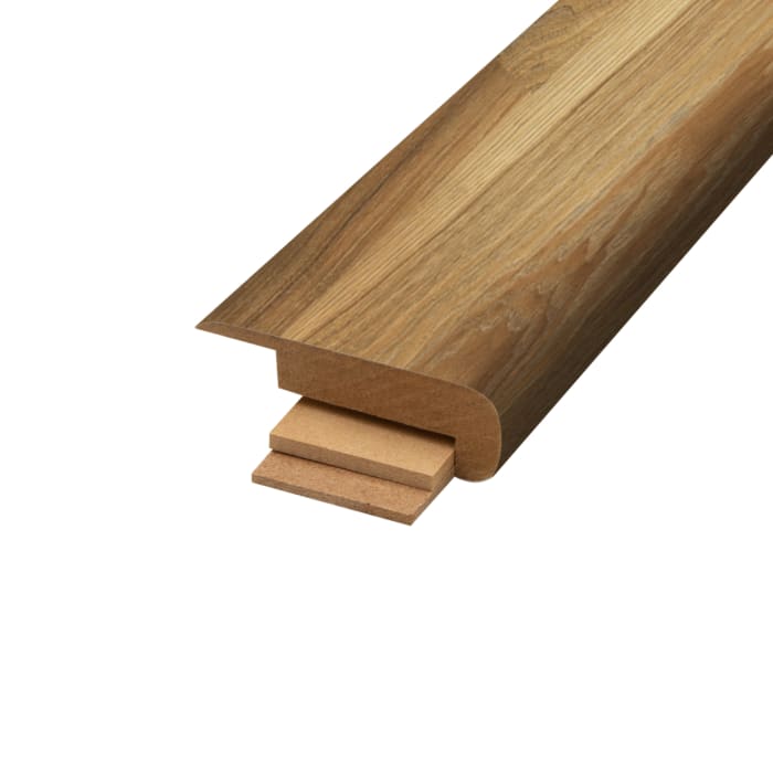 RMSNP-06303 Cattail Pecan - Mohawk's Performance Accessories - Overlap Stair Nose - RMSNP-06303 Cattail Pecan