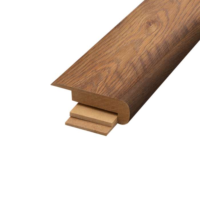 MSNP-06314 Smooth Amber Oak - Mohawk's Performance Accessories - Overlap Stair Nose - MSNP-06314 Smooth Amber Oak