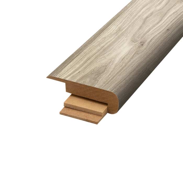 RMSNP-06677 Polished Grey Oak - Mohawk's Performance Accessories - Overlap Stair Nose - RMSNP-06677 Polished Grey Oak