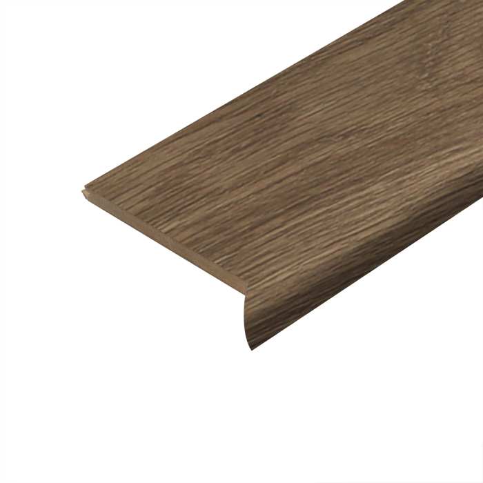 TMSRA-U0069 Aged Stone Oak - Mohawk's Performance Accessories - TrueMatch Flush Stair Nose - 2 Pieces - TMSRA-U0069 Aged Stone Oak