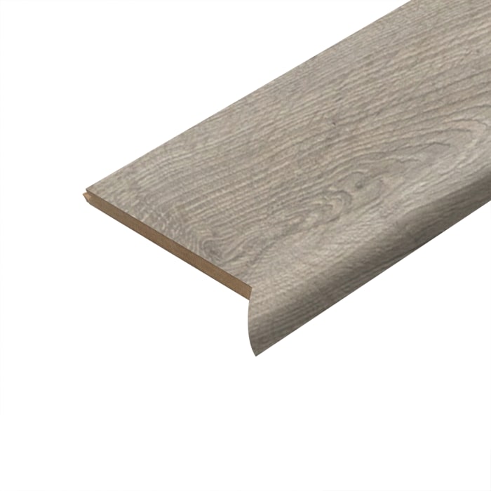 TMSRE-U0266 Flint Oak - Mohawk's Performance Accessories - TrueMatch Flush Stair Nose - 2 Pieces - TMSRE-U0266 Flint Oak