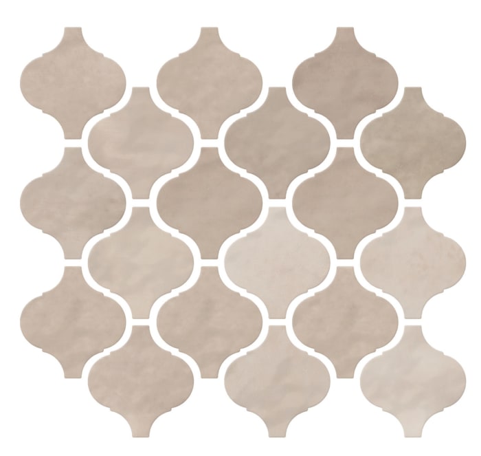 MM3133ARABMS1P2 - Daltile - Mesmerist - Trance - 3.00 in x 3.00 in - Arabesque Mosaic