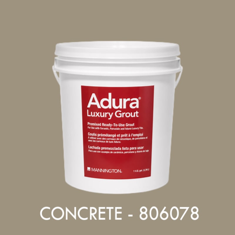 CONCRETE - 447587 - Mannington 360 - ADURA Luxury Grout for Flex and APEX Hexagon Floors - Concrete