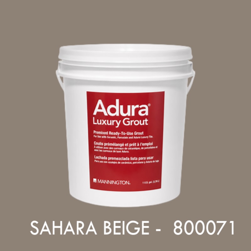 SAHARBEIGE - 186853 - Mannington 360 - ADURA Luxury Grout for Flex and APEX Hexagon Floors - Saharbeige