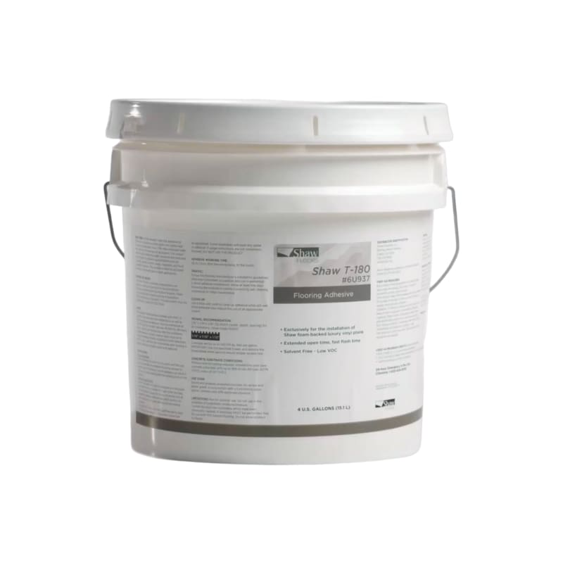 104LV - Shaw TotalWorx - T-180 Adhesive for Foam-Backed Luxury Vinyl - 1 gallon - 104LV