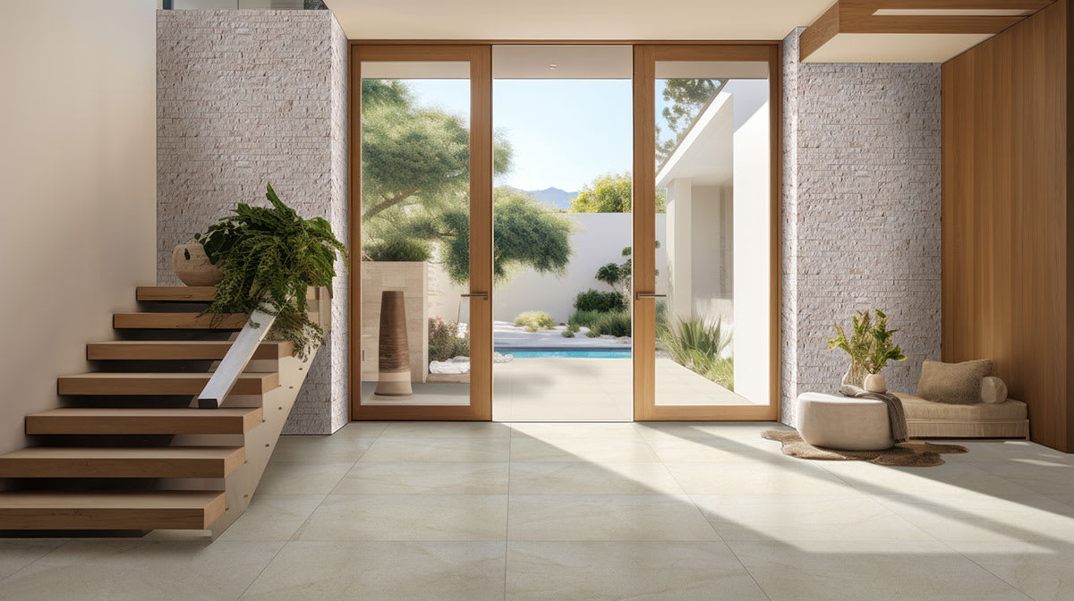 NLIVSTYCRE2424 - MSI - Livingstyle - Cream - 24 x 24 - Matte